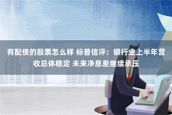 有配债的股票怎么样 标普信评：银行业上半年营收总体稳定 未来净息差继续承压