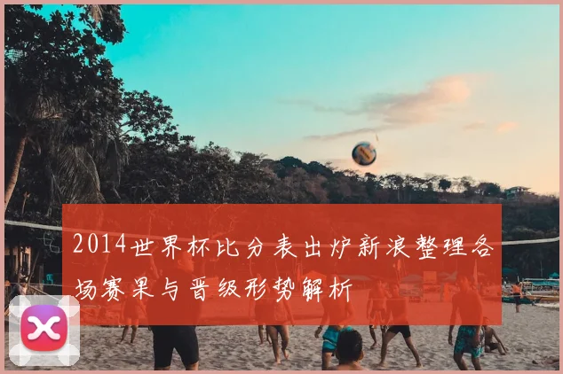 2014世界杯比分表出炉新浪整理各场赛果与晋级形势解析